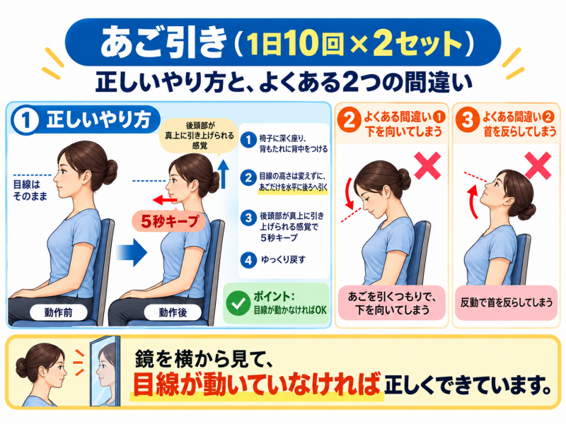 顎引き